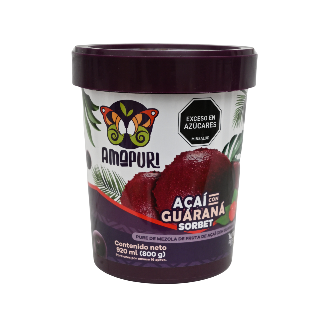 Kit viajero pulpas y sorbet de açaí (20 litros)