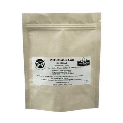 Ciruelas Pasas  sin semillas x 100gr