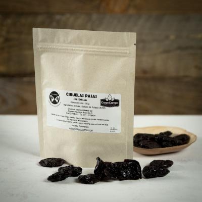 Ciruelas Pasas  sin semillas x 100gr