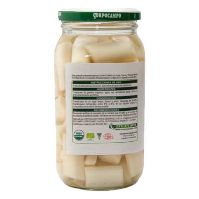 Corazones de Palmito organico Trozos 450gr