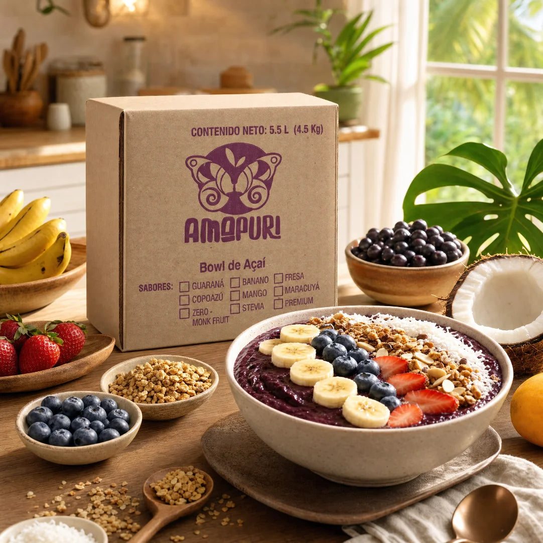 Sorbet de açai zero x 4.5kg (caja)