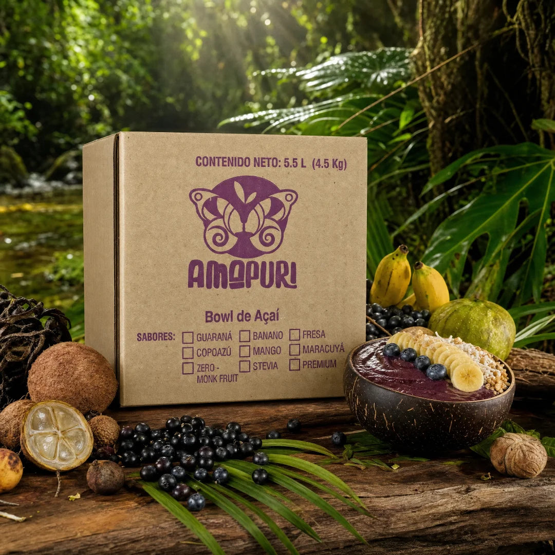 Sorbet de açai zero x 4.5kg (caja)